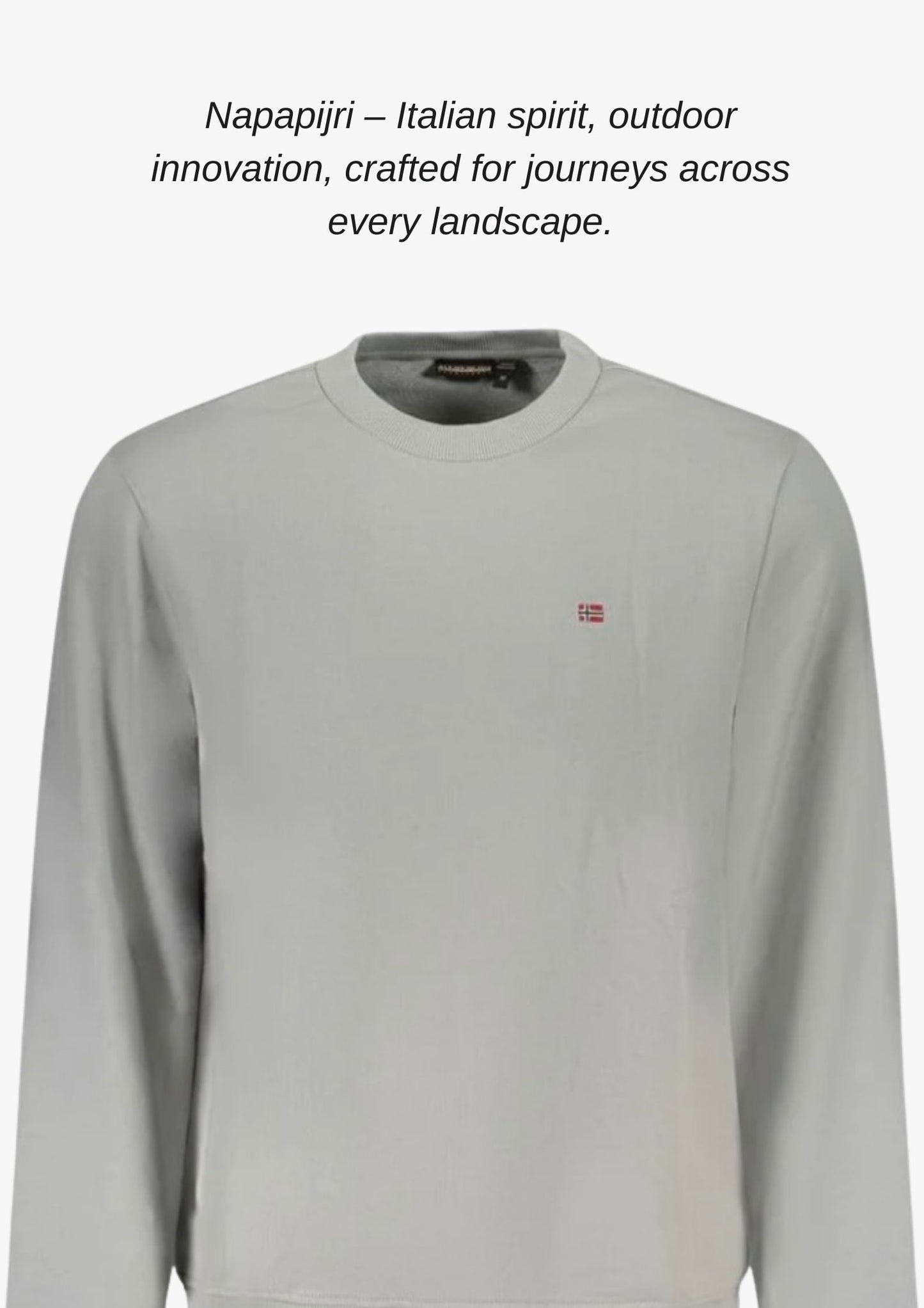 Napapijri Brown Cotton Men Sweater