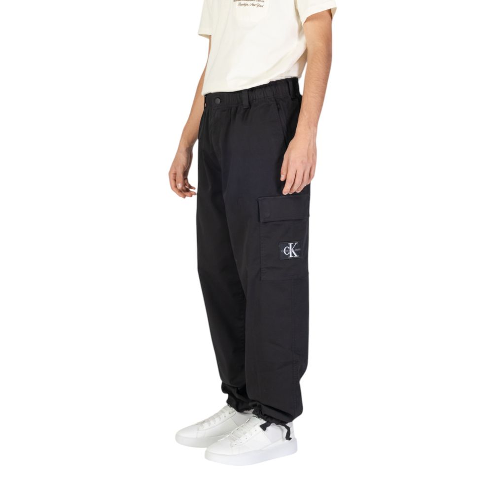 Calvin Klein Jeans Black Cotton Cotton Jeans & Pant