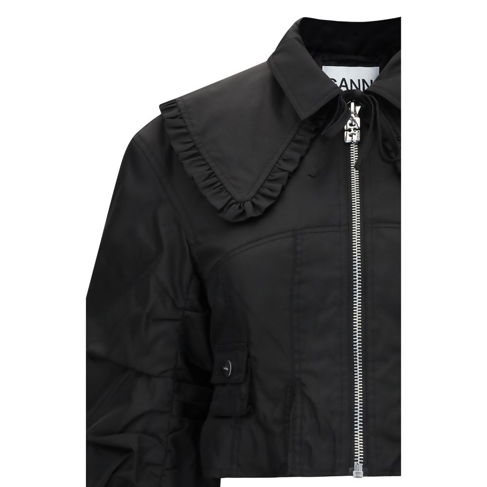 Ganni Duchesse Bomber Jacket