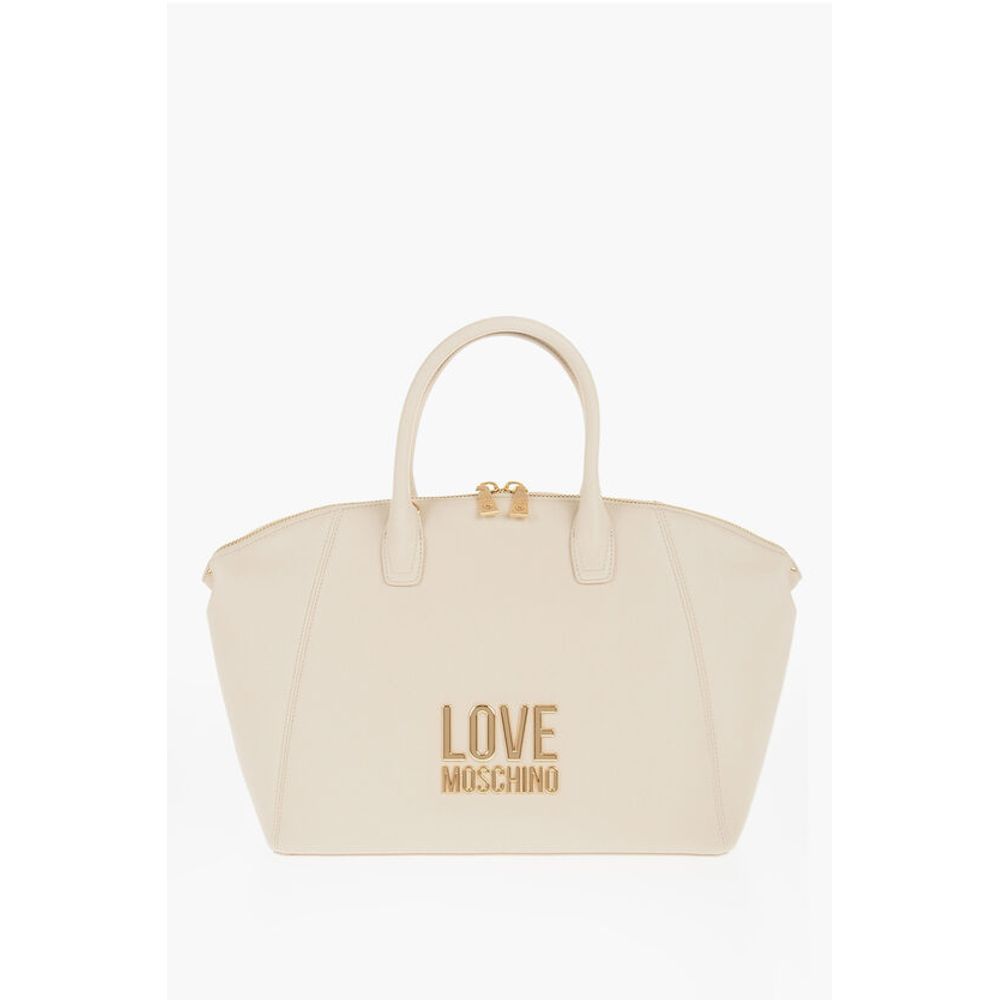 Moschino Beige Polyethylene Tote Bag