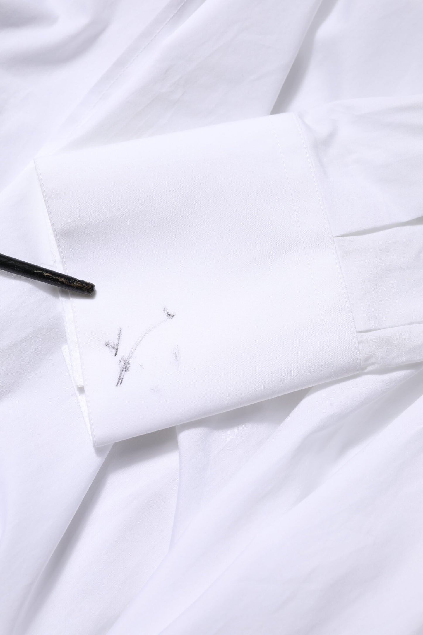 Dolce & Gabbana White Cotton Collared Shirt Long Sleeve Top