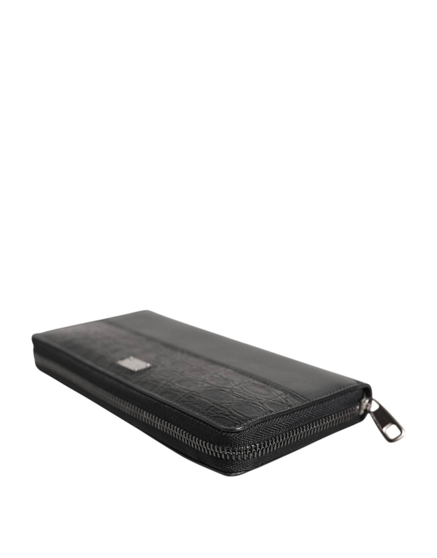Dolce & Gabbana Exquisite Green Ostrich Leather Continental Wallet