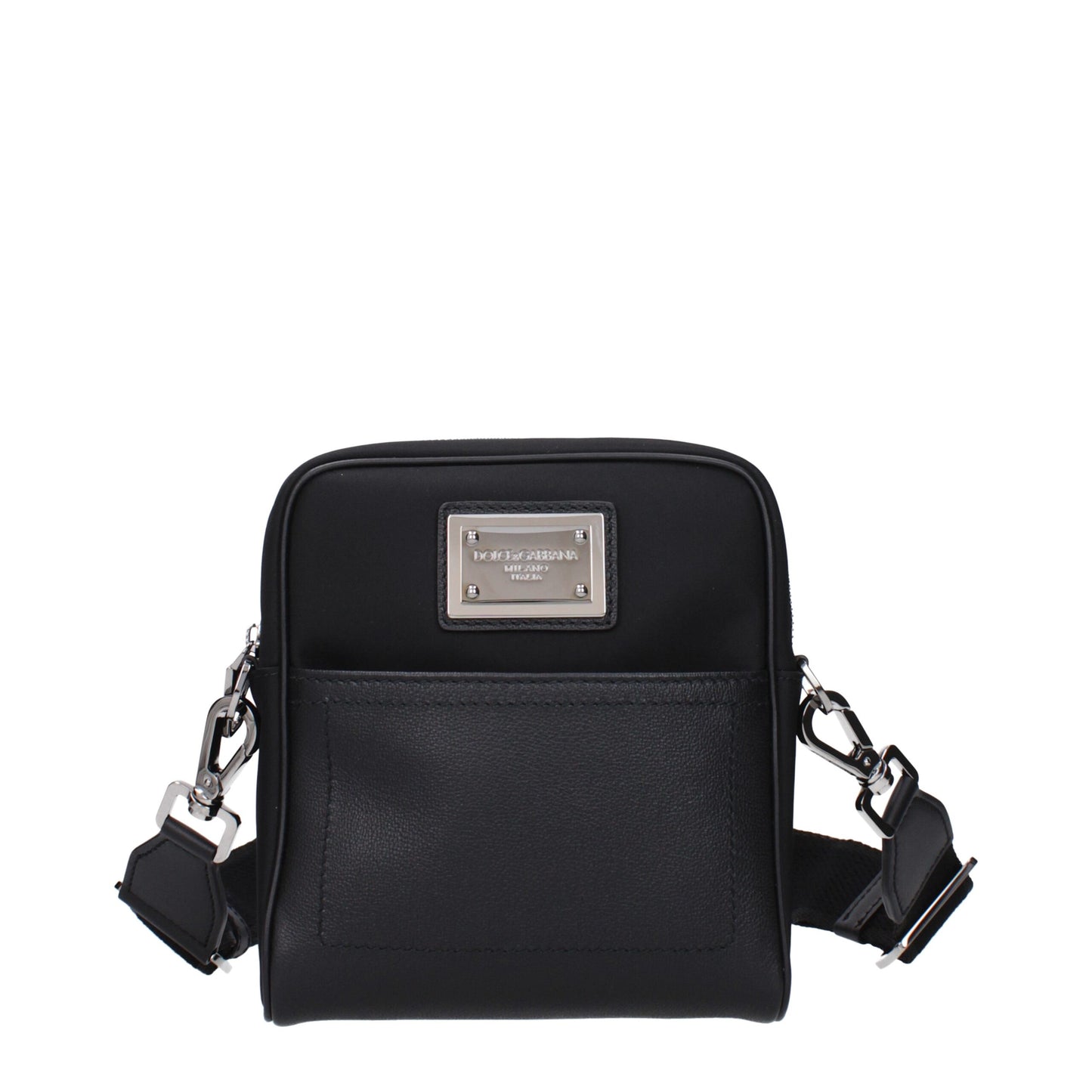 Dolce & Gabbana Black Fabric Crossbody Bags (Copy)