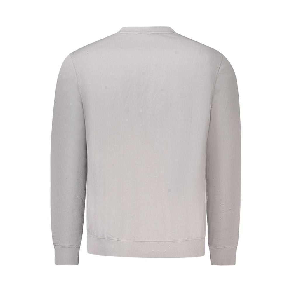 Hugo Boss Gray Cotton Sweater
