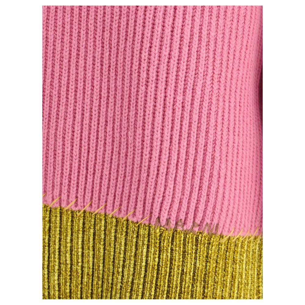 Marni Color block wool Sweater