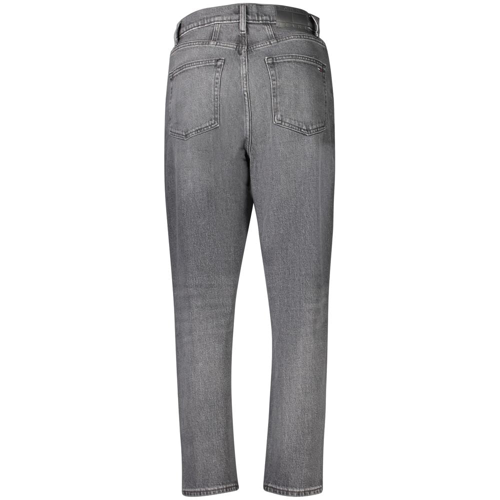 Tommy Hilfiger Black Cotton Jeans & Pant