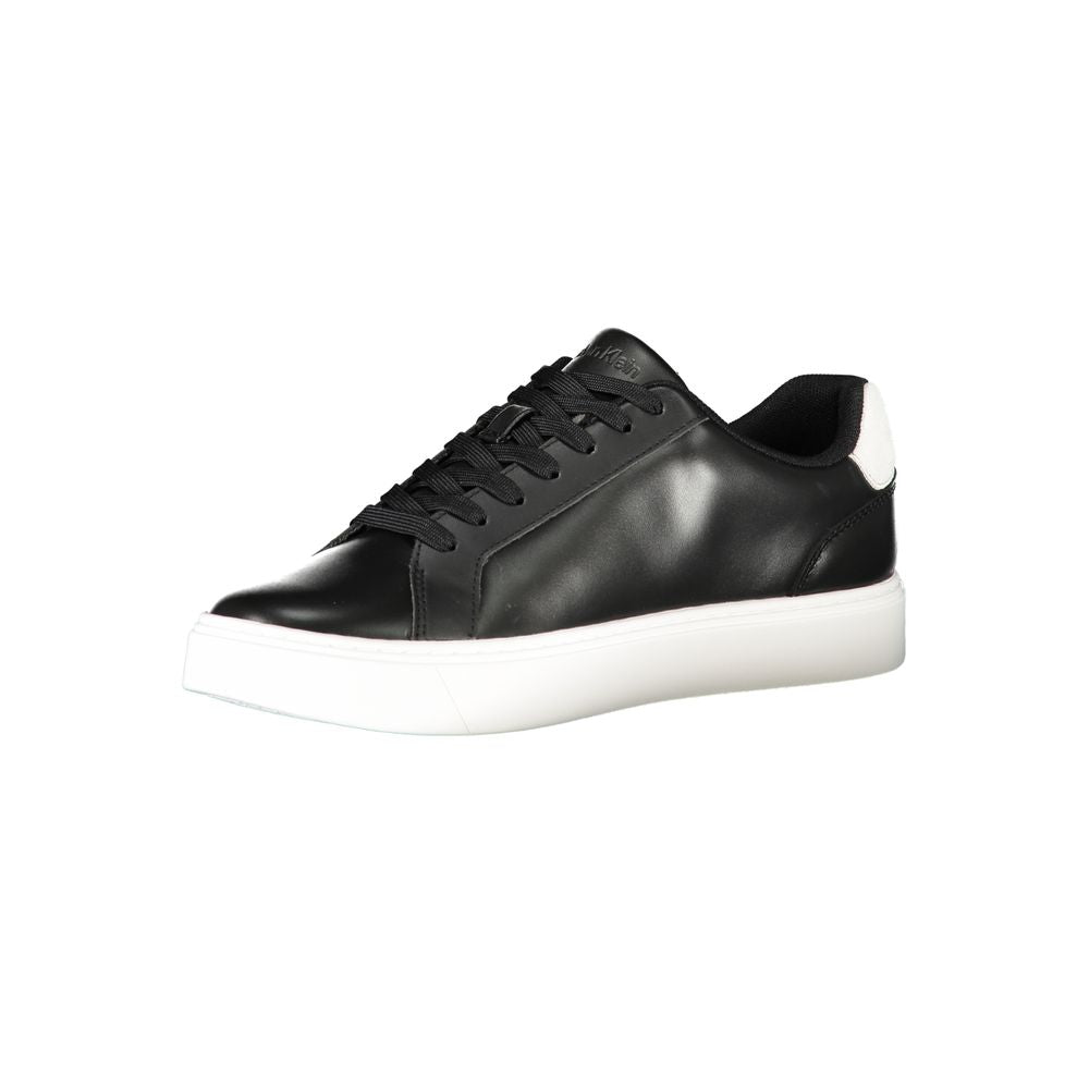 Calvin Klein Black Polyester Sneaker