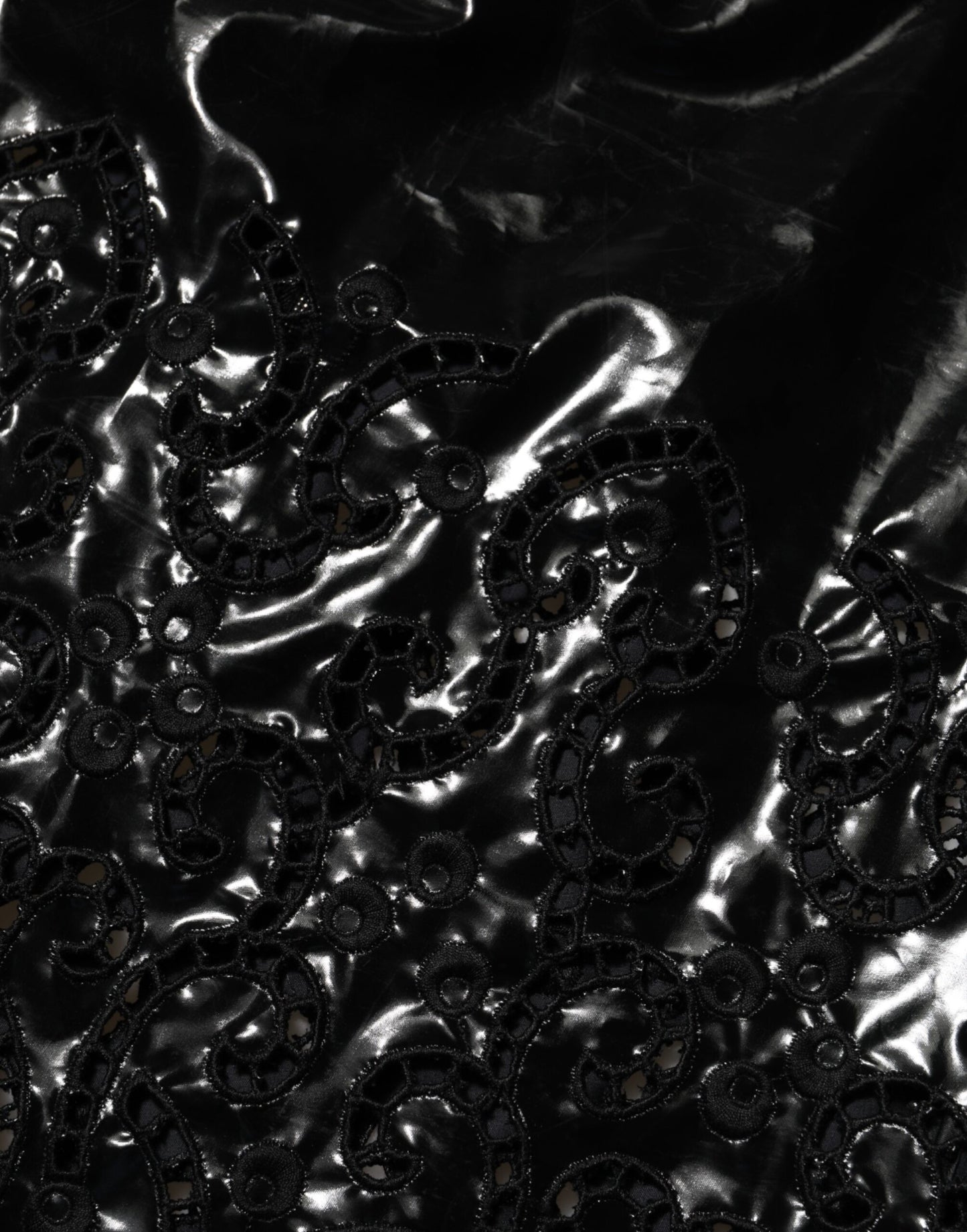 Dolce & Gabbana Black Cut Out A-line Sheath Mini Dress