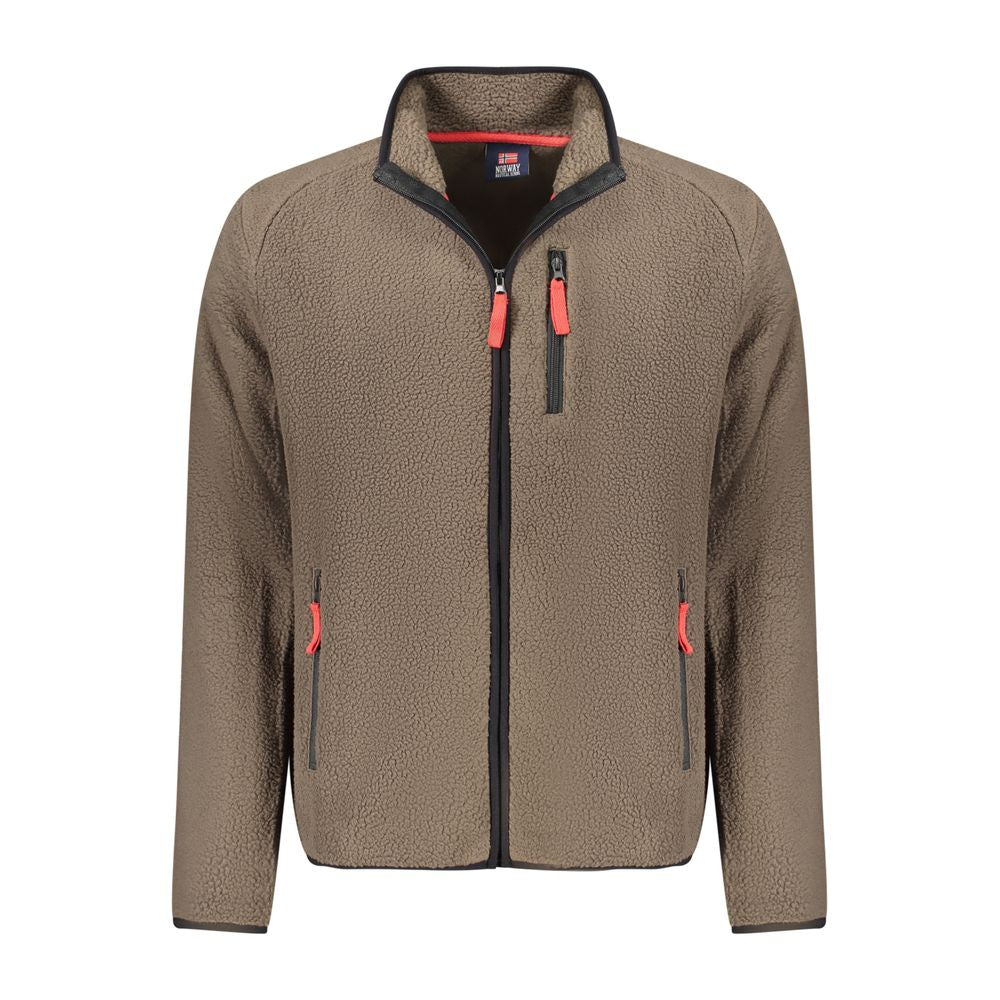 Norway 1963 Brown Polyester Sweatshirt