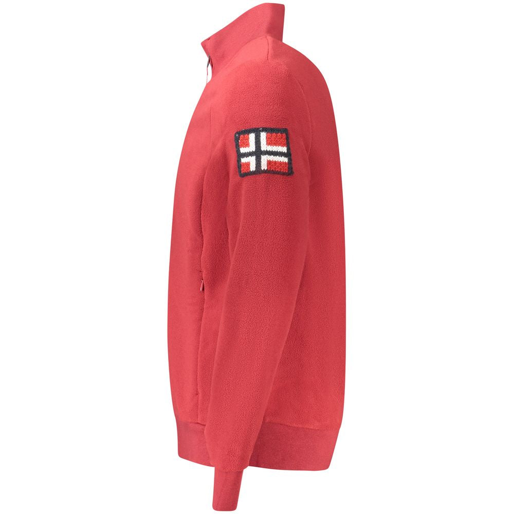 Norway 1963 Red Polyester Sweatshirt