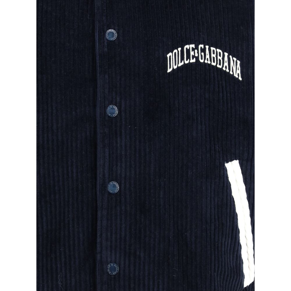 Dolce & Gabbana Corduroy college Jacket