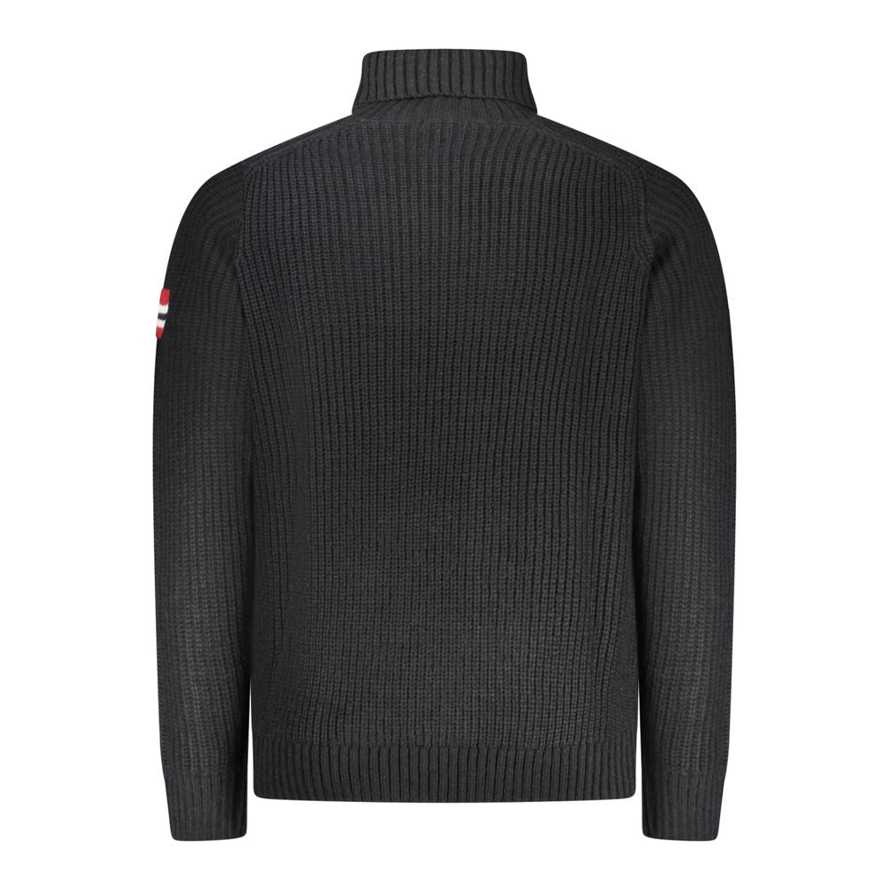 Norway 1963 Blue Wool Sweater