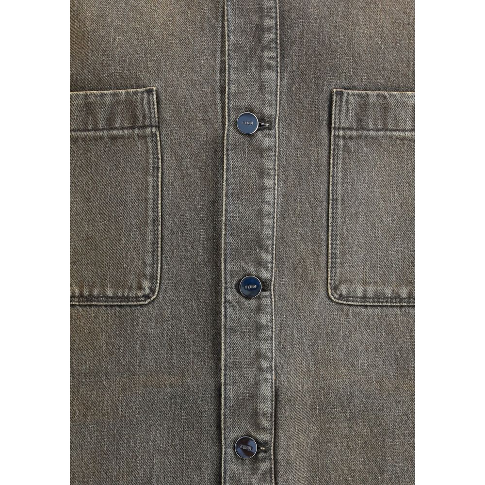 Fendi Overdyed Denim Shirt