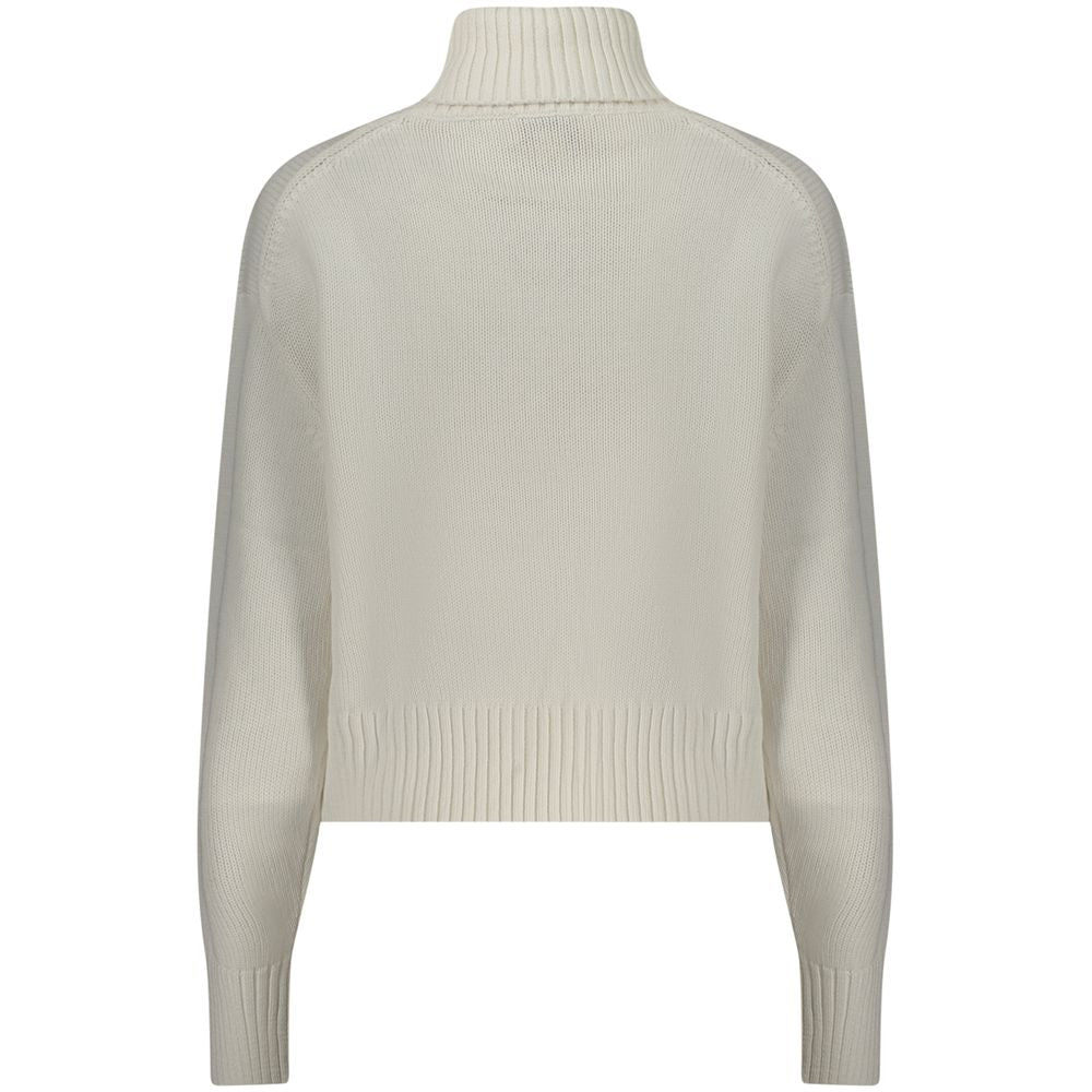 Calvin Klein White Cotton Sweater