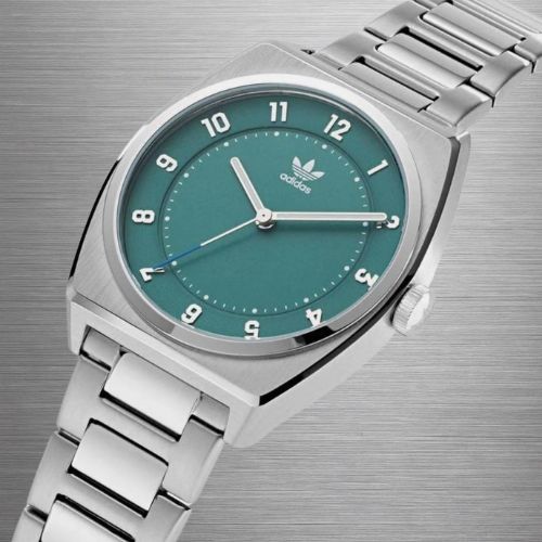 Adidas Gray Stainless Steel Watch