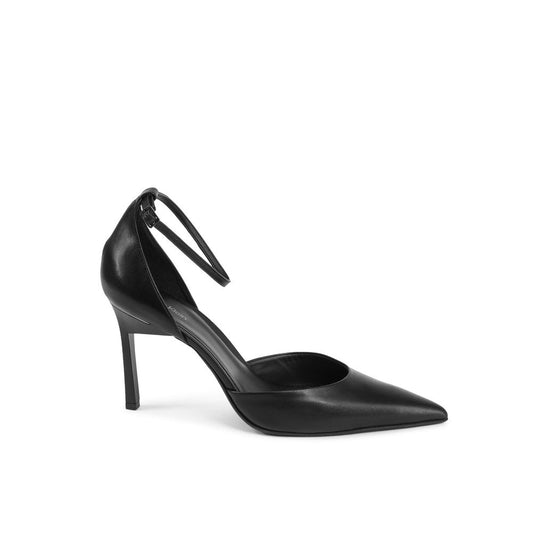 Calvin Klein Black Leather Pumps