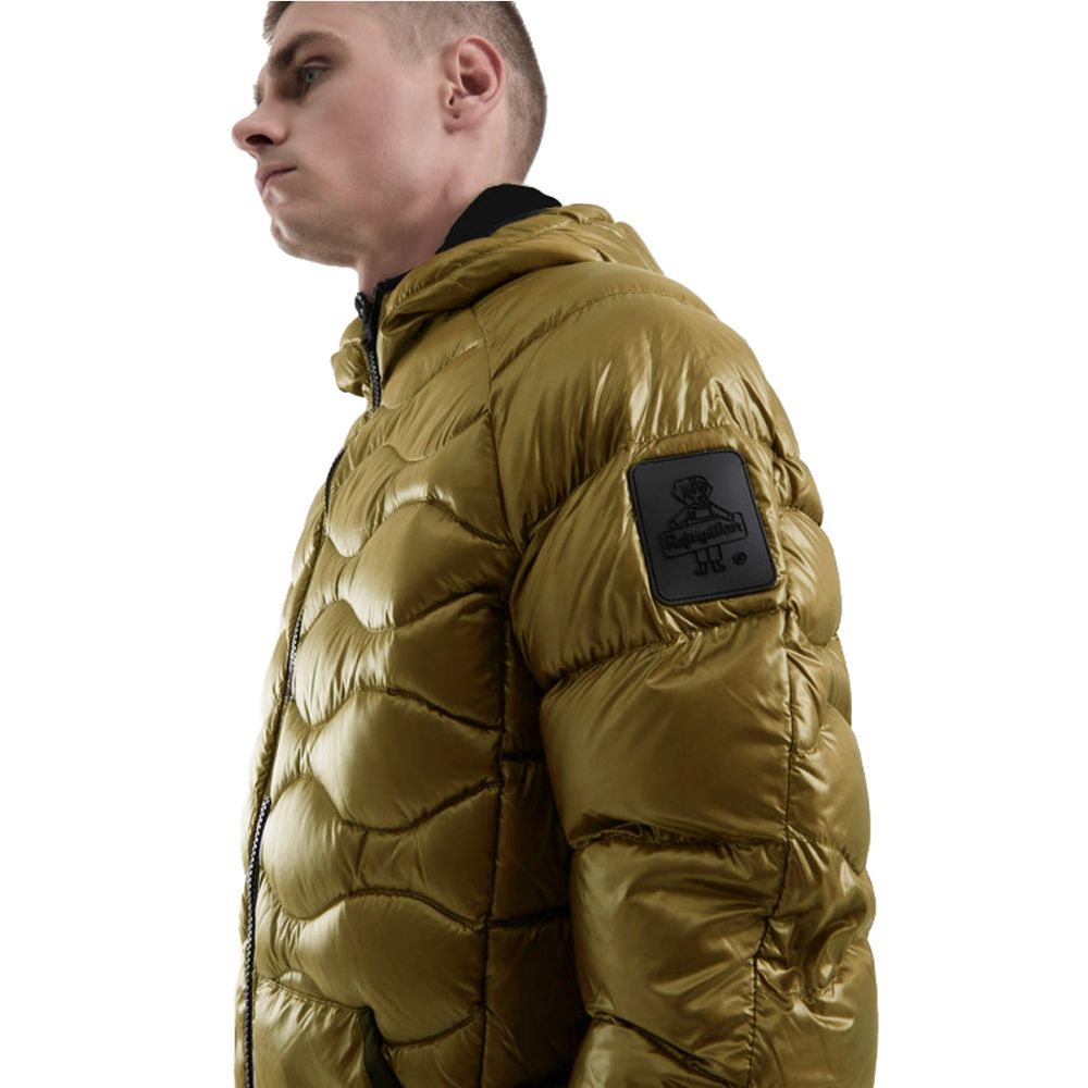 Refrigiwear Yellow Nylon Men's Explorer Jacket