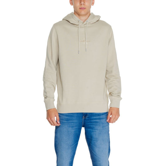 Calvin Klein Jeans Beige Cotton Cotton Sweater