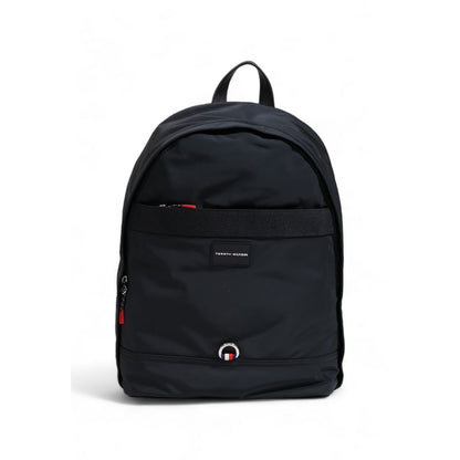 Tommy Hilfiger Black Polyester Polyester Backpack