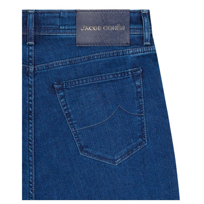Jacob Cohen Blue Cotton Jeans & Pant