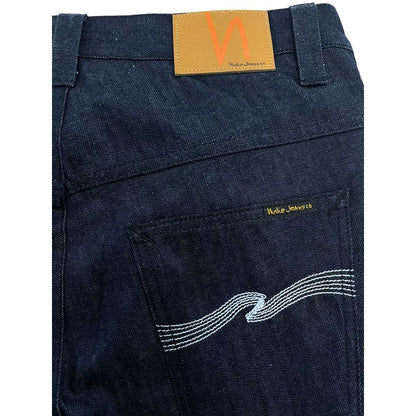 Nudie Jeans Blue Cotton Jeans & Pant