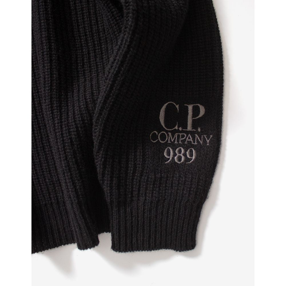 C.P. Company Black Wool Sweater