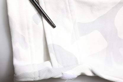 Dolce & Gabbana White Camouflage Cargo Jogger Sweatpants Pants