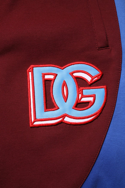 Dolce & Gabbana Multicolor Cotton Men Jogger Sweatpants Pants