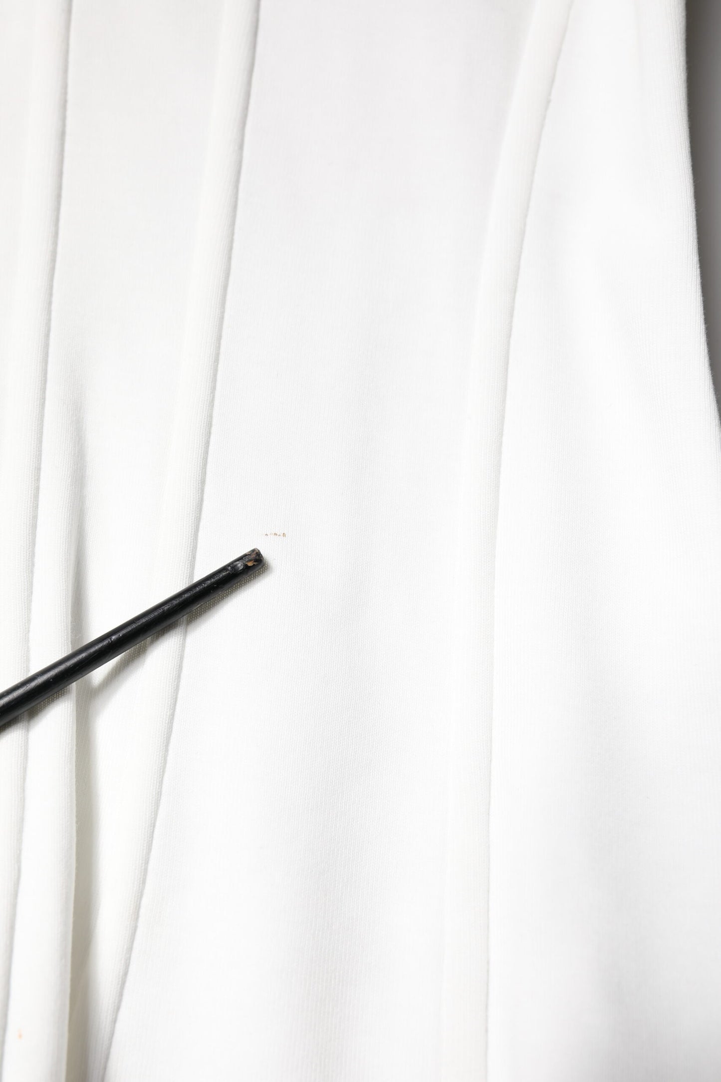 Dolce & Gabbana White Cotton Blend 3/4 Sleeves Blouse Top