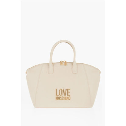 Moschino Beige Polyethylene Tote Bag