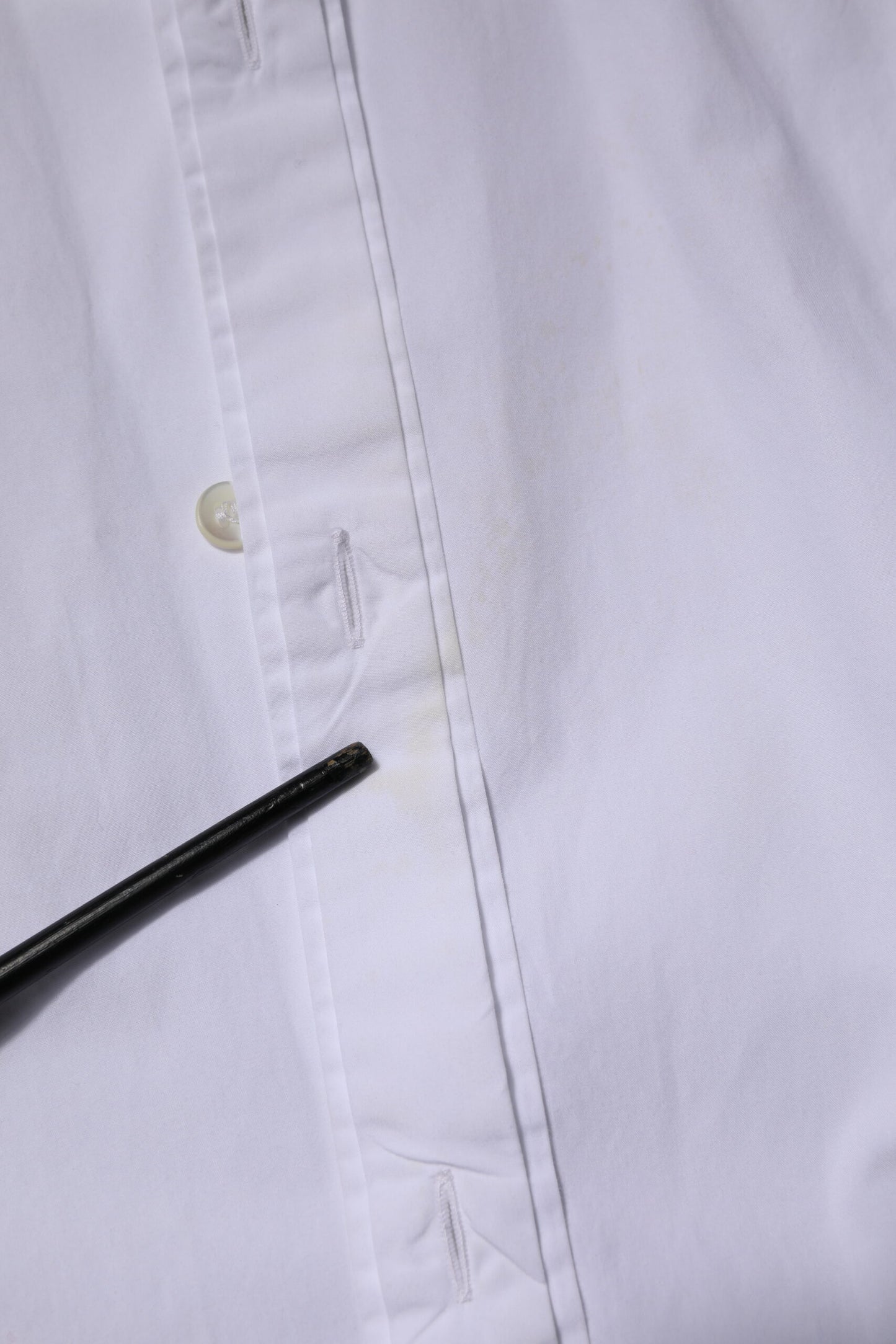 Dolce & Gabbana White Cotton GOLD Long Sleeves Dress Shirt