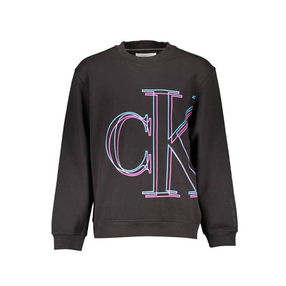 Calvin Klein Black Cotton Sweatshirt