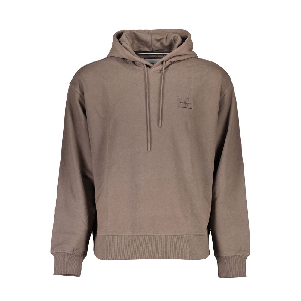 Calvin Klein Brown Cotton Sweatshirt