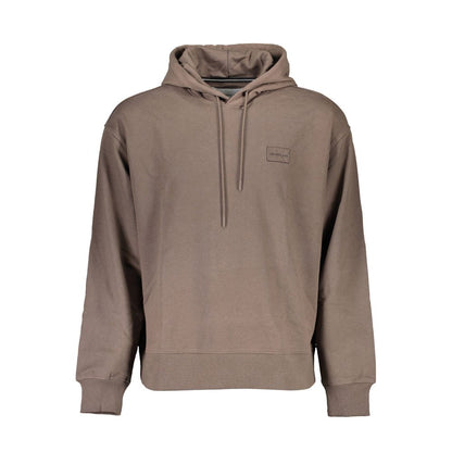 Calvin Klein Brown Cotton Sweatshirt