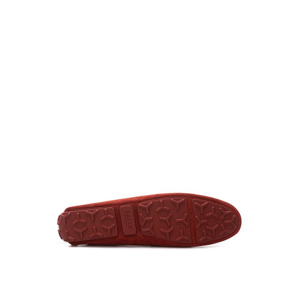 Bally Bordeaux Leather Loafer