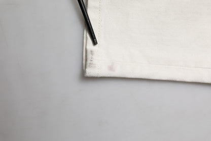 Dolce & Gabbana White Cotton Skinny Men Denim Jeans