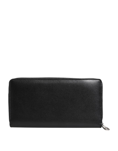 Dolce & Gabbana Exquisite Green Ostrich Leather Continental Wallet