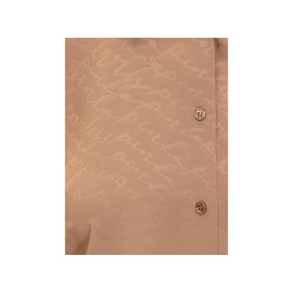 PINKO Beige Haircalf Shirt