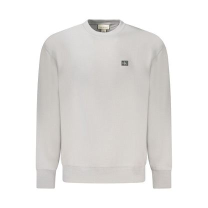 Calvin Klein Gray Cotton Sweater