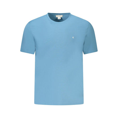 Calvin Klein Blue Cotton T-Shirt
