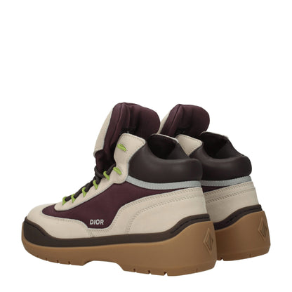 Christian Dior Beige Leather Ankle