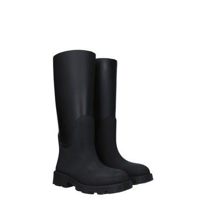 Burberry Black Cotton Boot