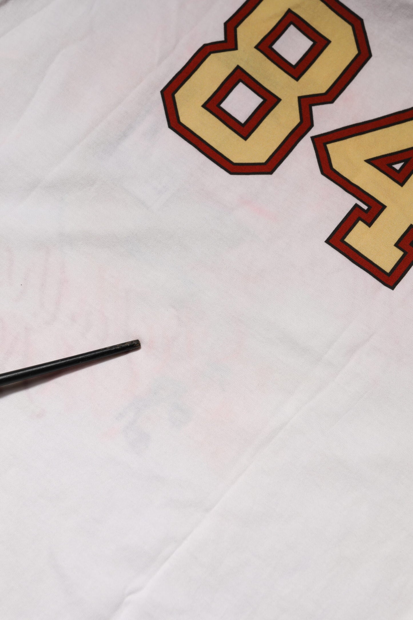 Dolce & Gabbana White Bring Me To The Moon Pin Up T-shirt Top