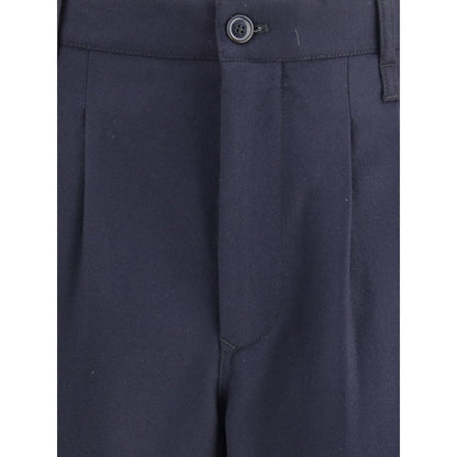 Giorgio Armani Lightweight wool cloth single-dart Pants