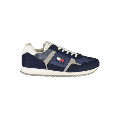 Tommy Hilfiger Blue Polyester Sneaker