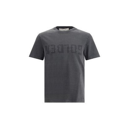 Golden Goose Gray Cotton T-Shirt