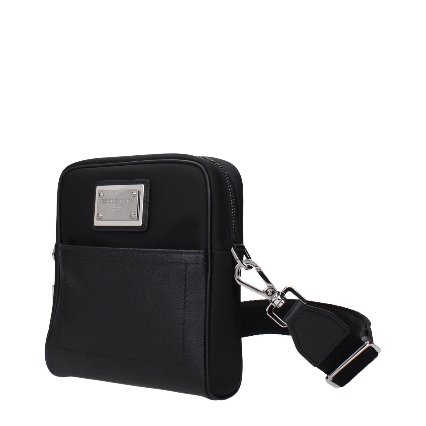 Dolce & Gabbana Black Fabric Crossbody Bags (Copy)