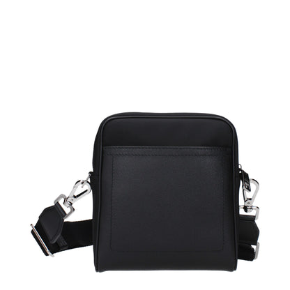 Dolce & Gabbana Black Fabric Crossbody Bags (Copy)