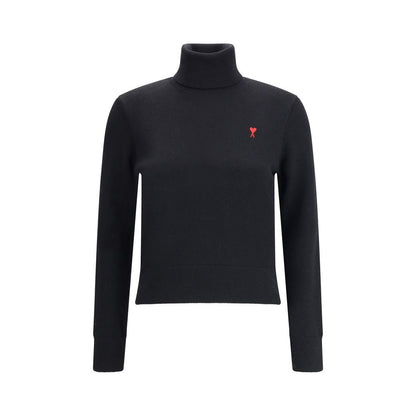 Ami Paris PULL COL ROULE AMI DE COEUR