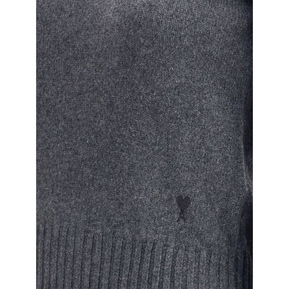 Ami Paris PULL COL ROND AMI DE COEUR